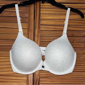Victoria’s Secret T-Shirt Push-Up Full Coverage Heather Natural 34DD Bra